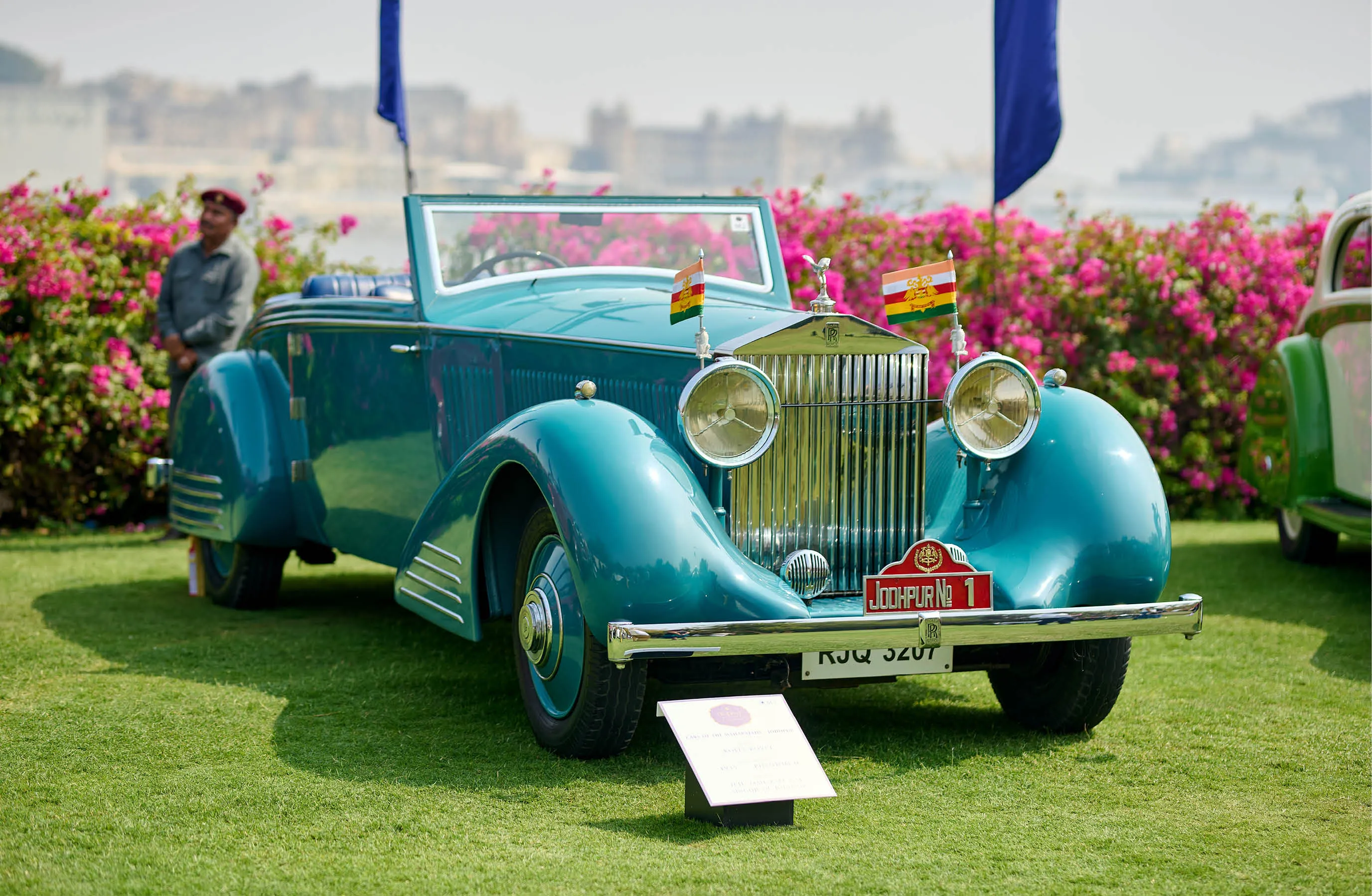 1935 Rolls-Royce Phantom II Drophead Coupé by Windovers owned by HRH Maharaja Gaj Singh ji of Jodhpur