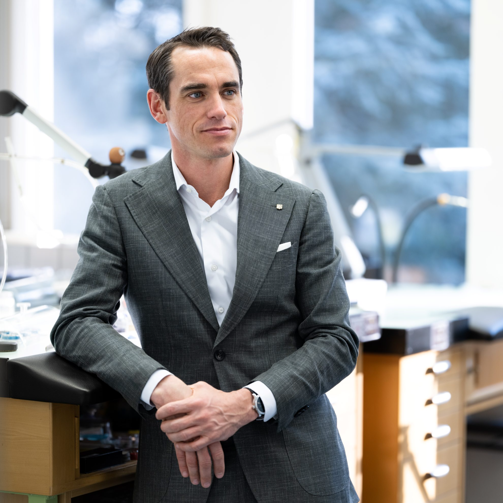 Edouard Meylan, CEO, H. Moser & Cie