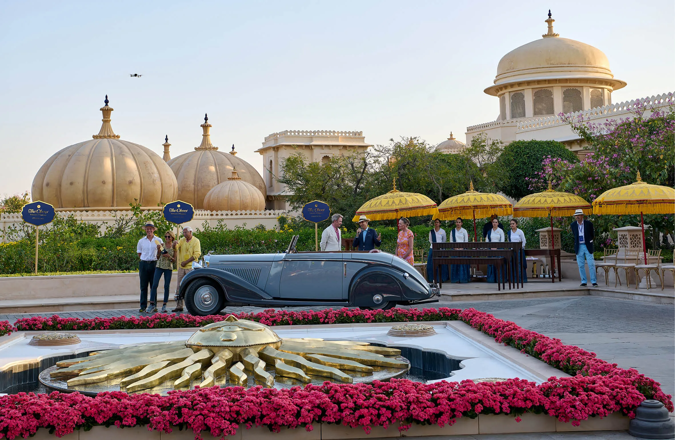 Dhanraj Gidwaney's Bentley G25 was the Best of Show Automobiles Winner at The Oberoi Concours d’Elegance