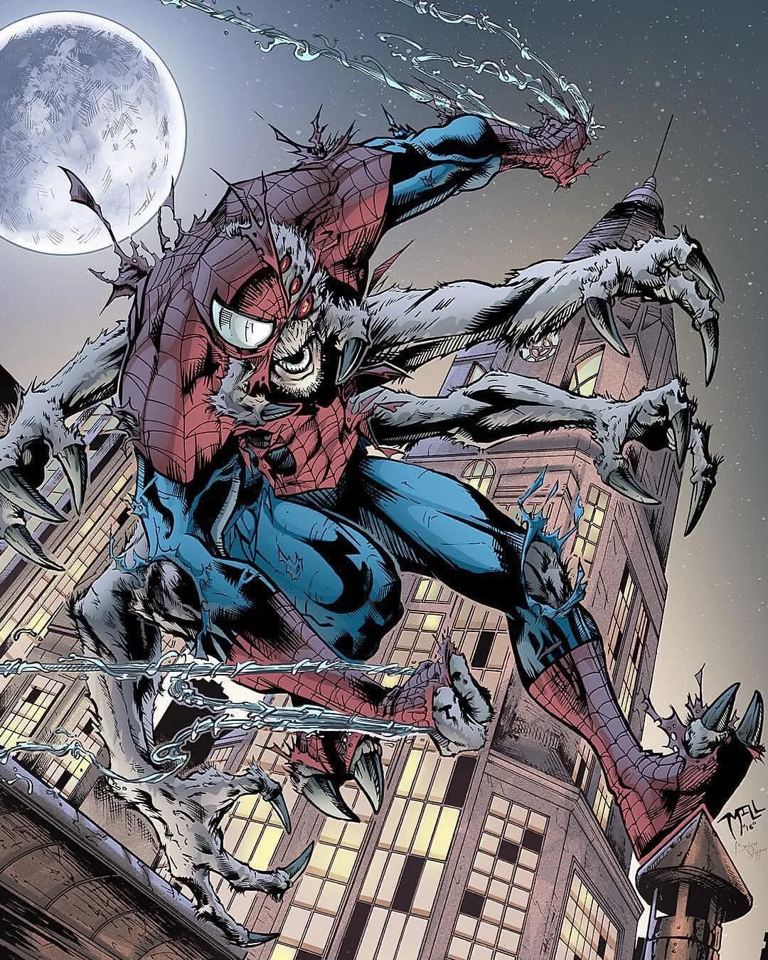 Man Spider; Spiderman Brand new day