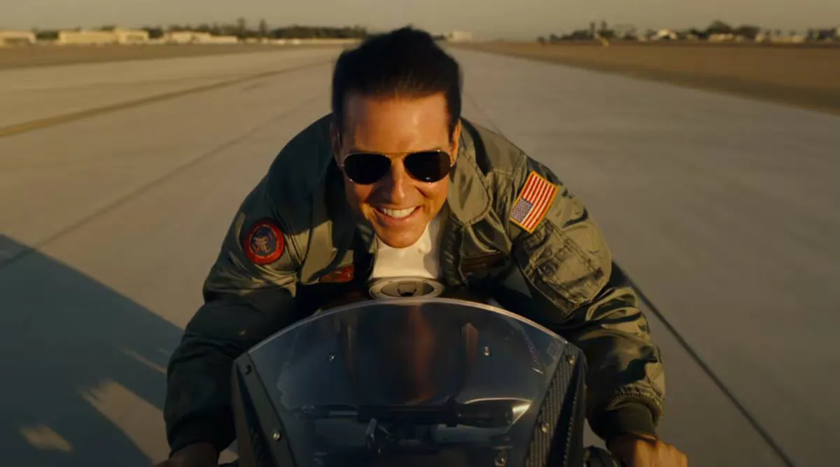 Tom Cruise in Top Gun