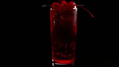 Shirley Temple virgin cocktails