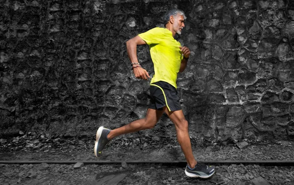 Milind soman running