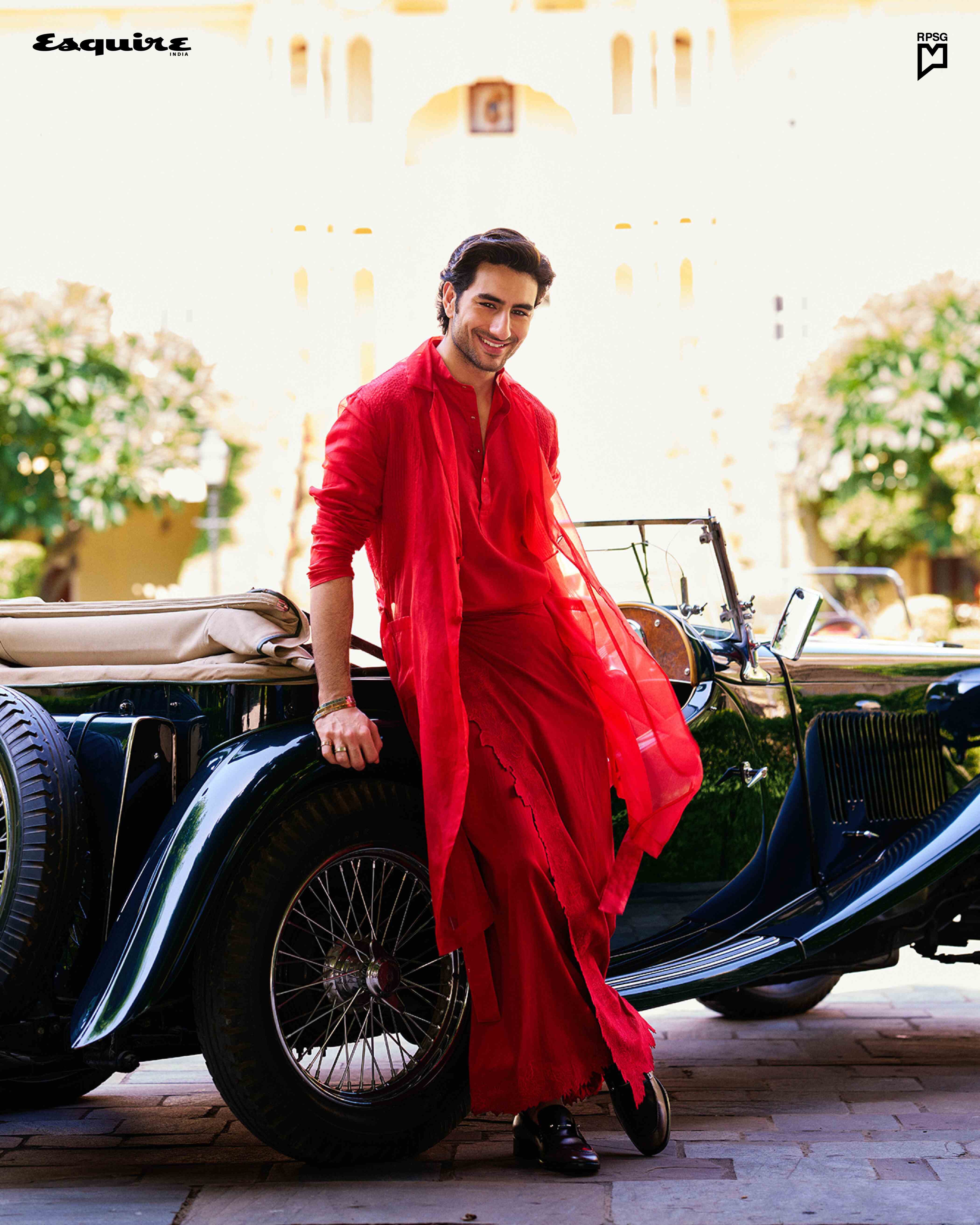 Ibrahim Ali Khan for Esquire India Cover Shoot