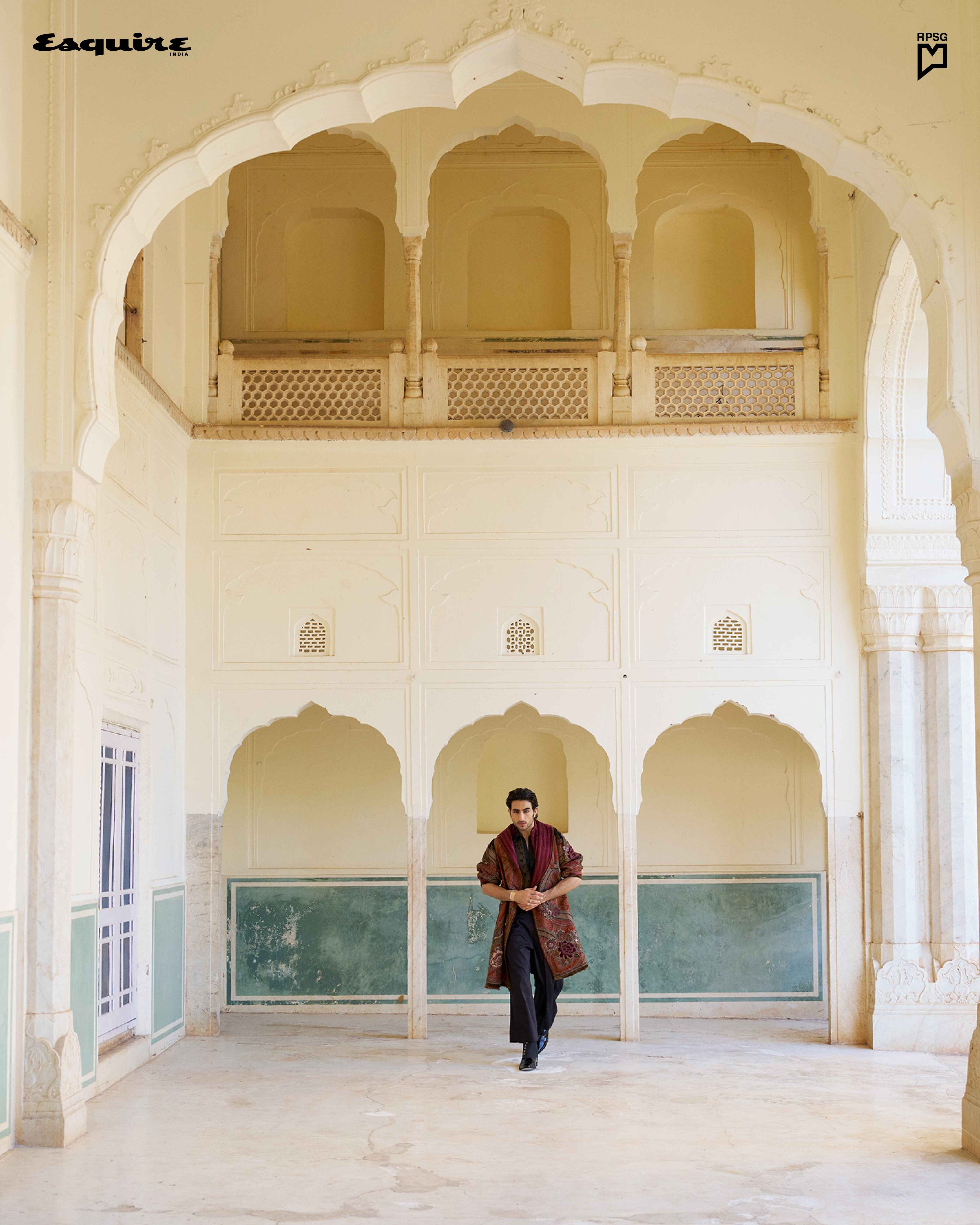 Ibrahim Ali Khan for Esquire India Cover Shoot