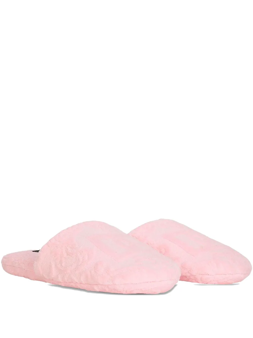 Nours floral-embroidered slippers 