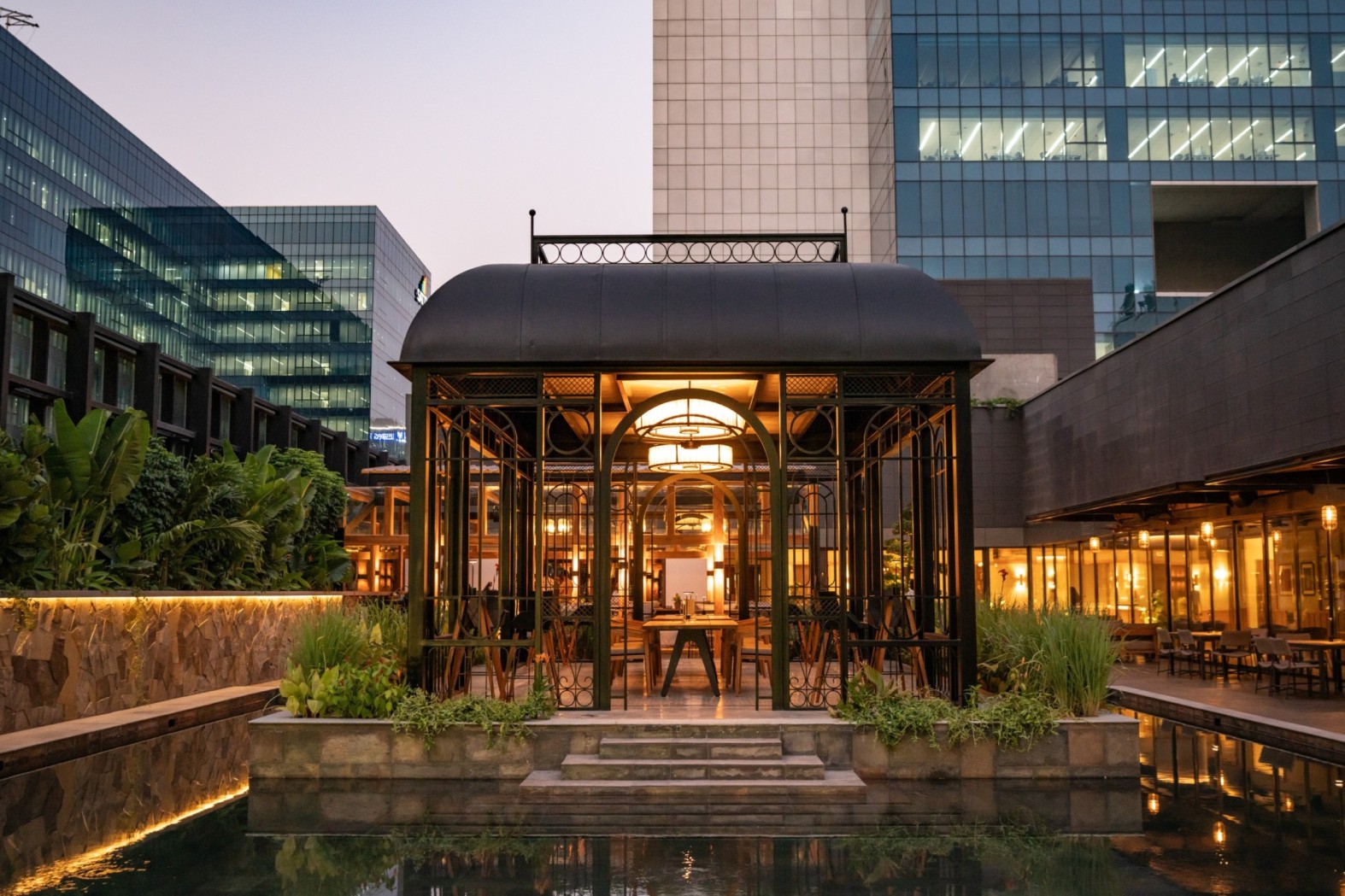 The Quorum Hyderabad Gazebo