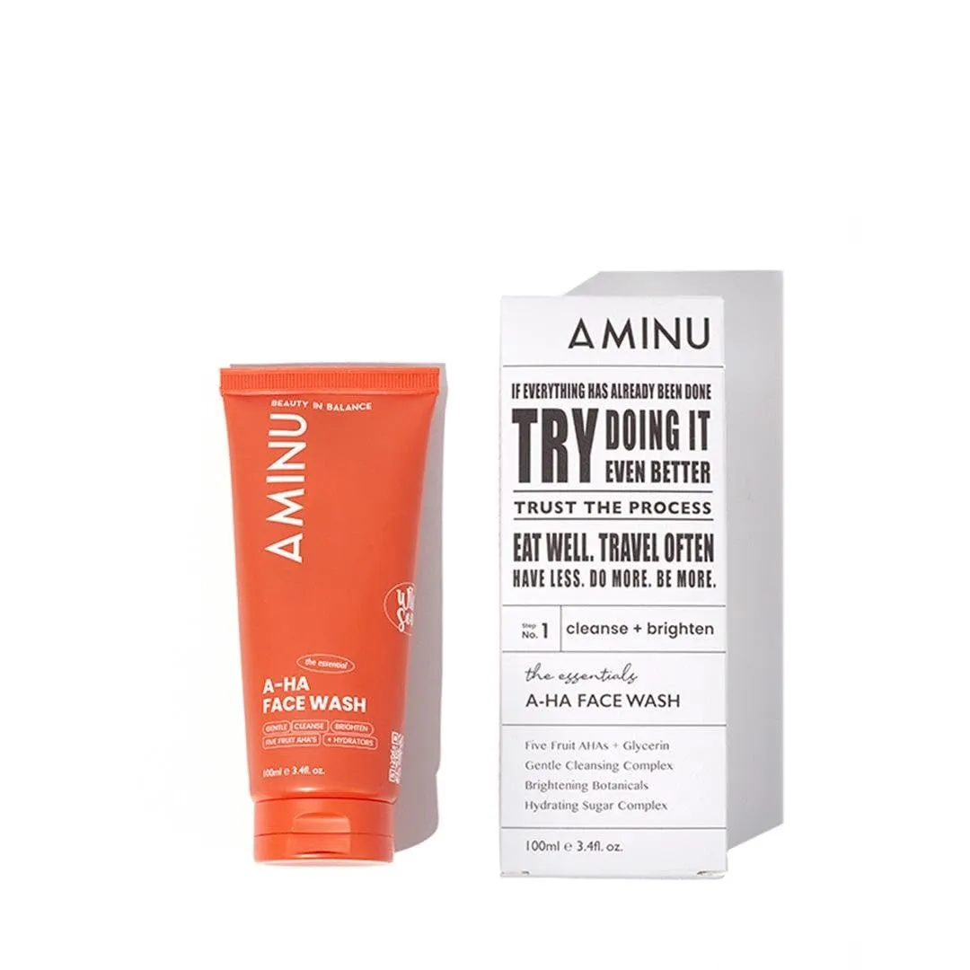 Aminu AHA Exfoliating Face Wash