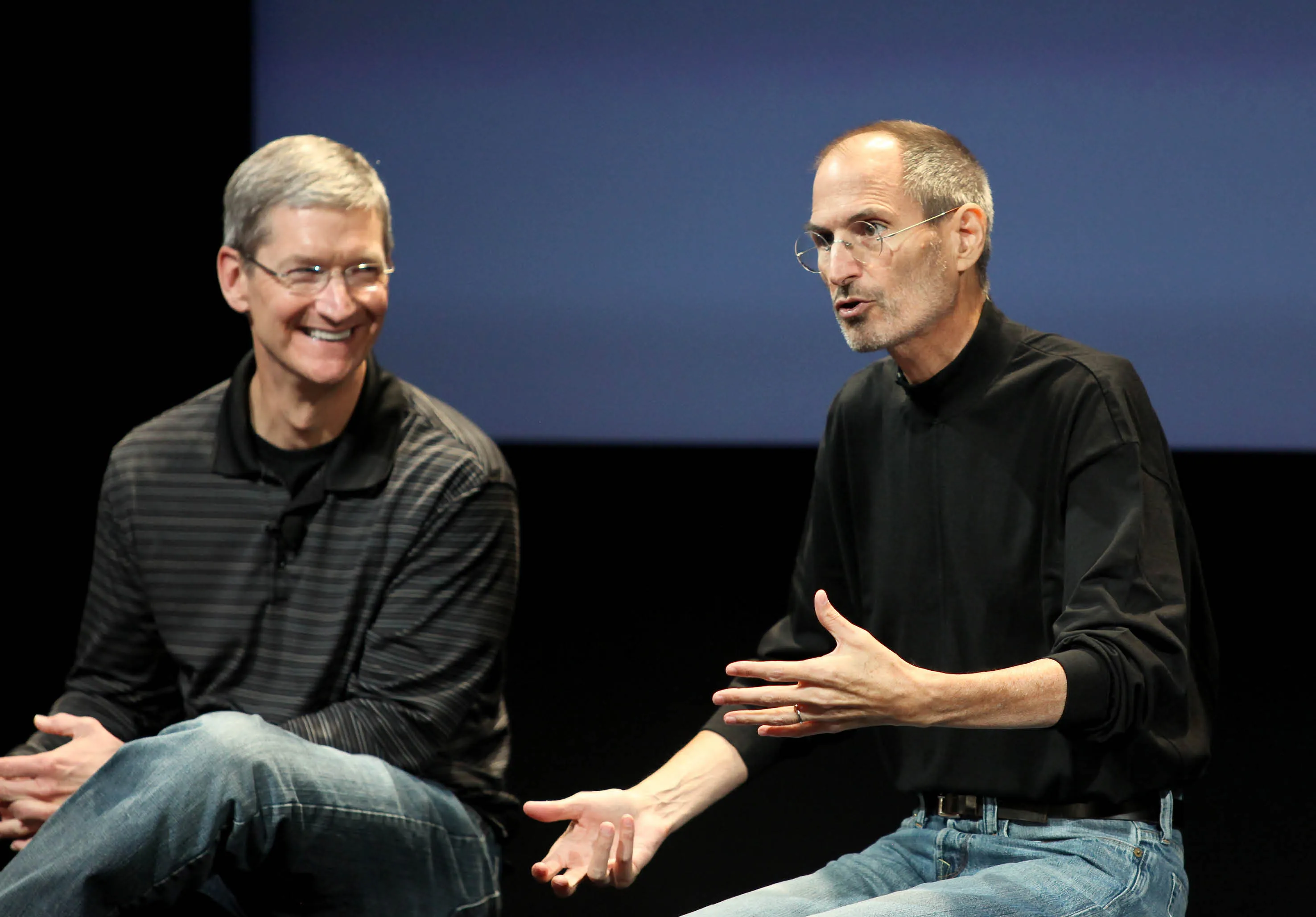 Tim Cook Steve Jobs