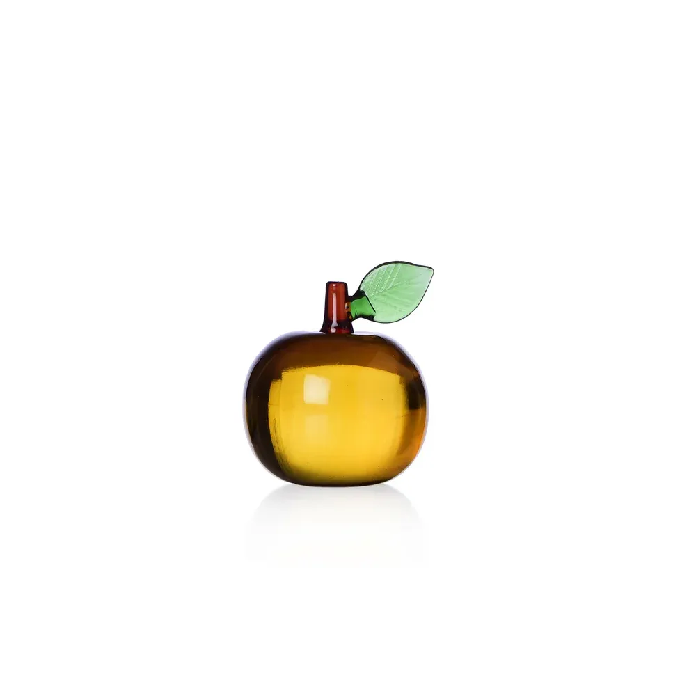 Essentia Homes Amber Apple Paperweight