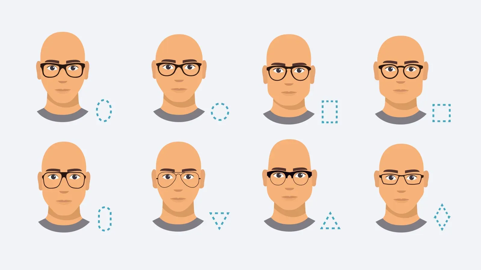glasses for face shapes