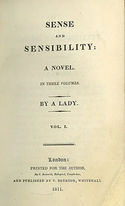 Sense and Sensibility